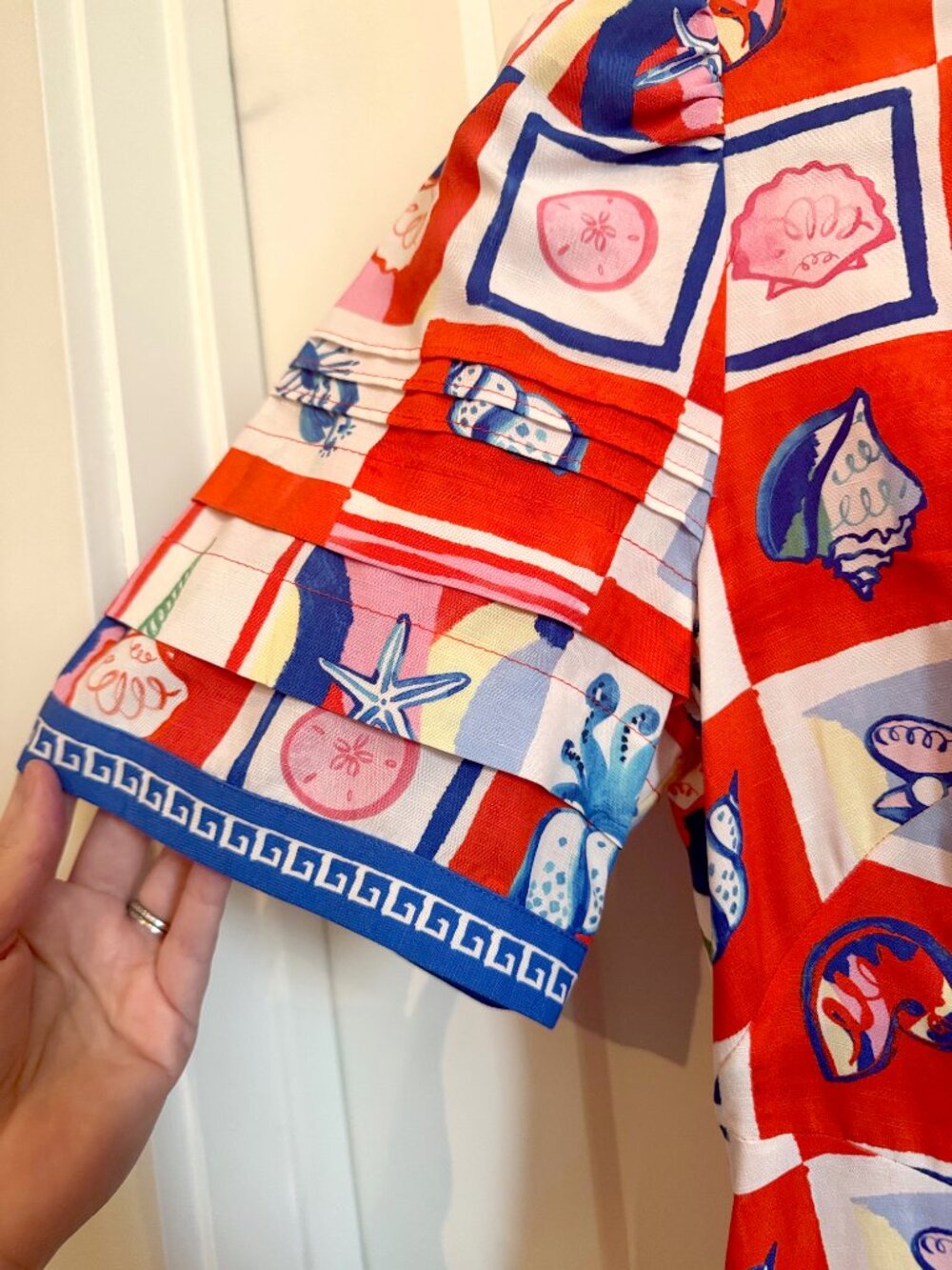 Hunter Bell Casey Dress in Sea Tiles - NWT - Picture 6 of 8